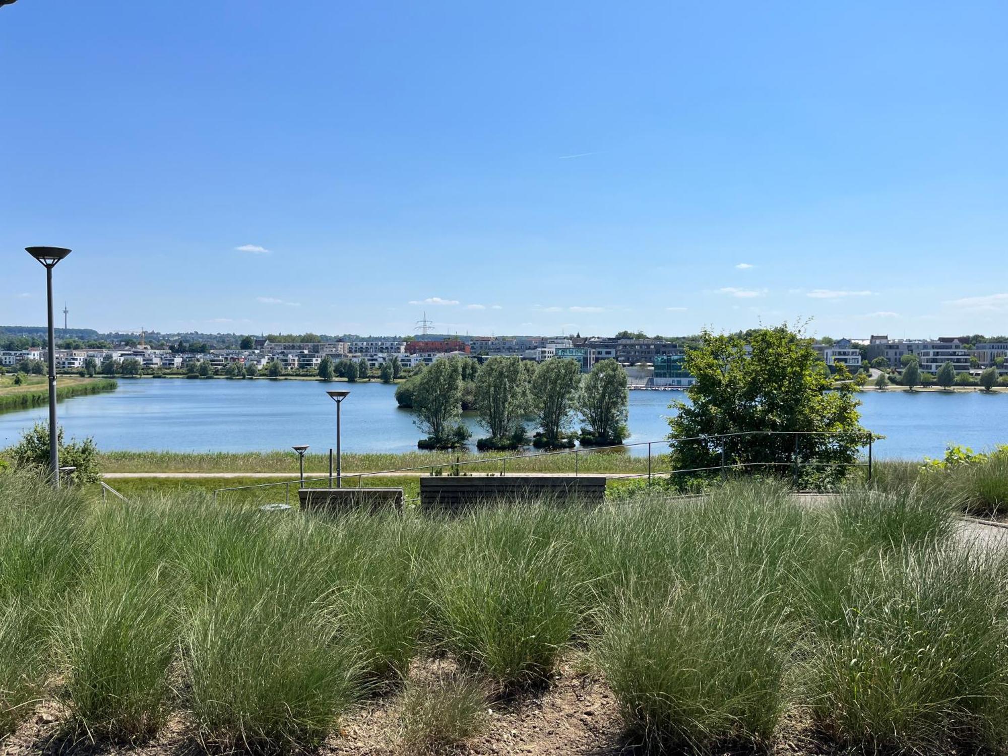 Haus Mit Panoramablick Auf Den Phoenixsee Dortmund Zewnętrze zdjęcie