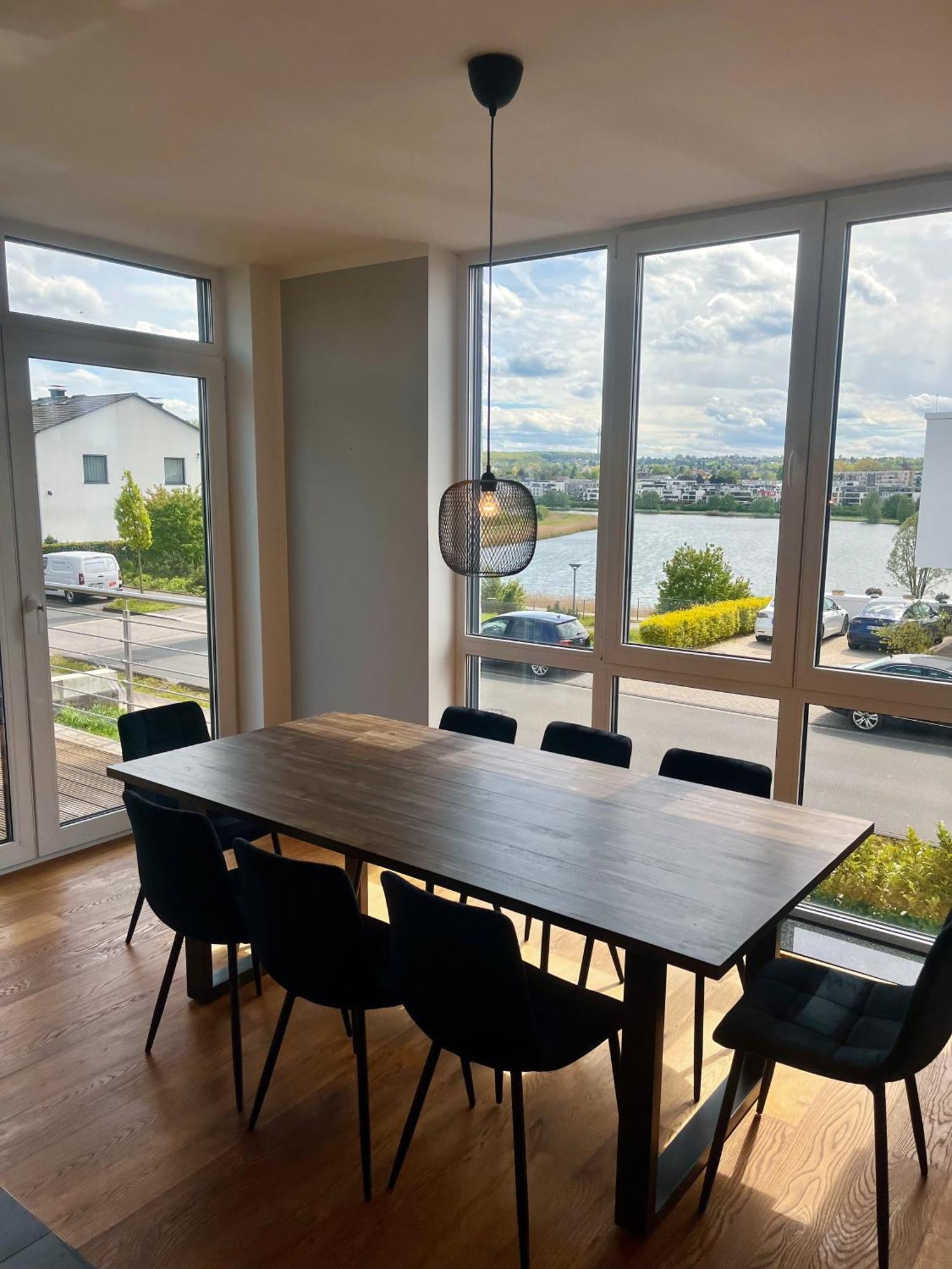 Haus Mit Panoramablick Auf Den Phoenixsee Dortmund Zewnętrze zdjęcie